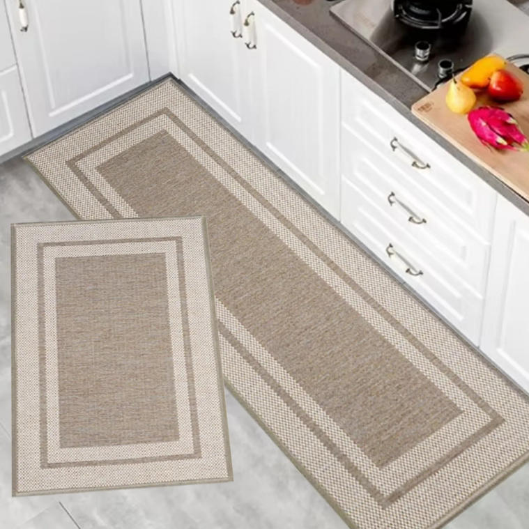 Soft, Durable, Non-Slip Kitchen Rugs - Absorbent & Easy to Clean Mats