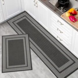 Soft, Durable, Non-Slip Kitchen Rugs – Absorbent & Easy to Clean Mats