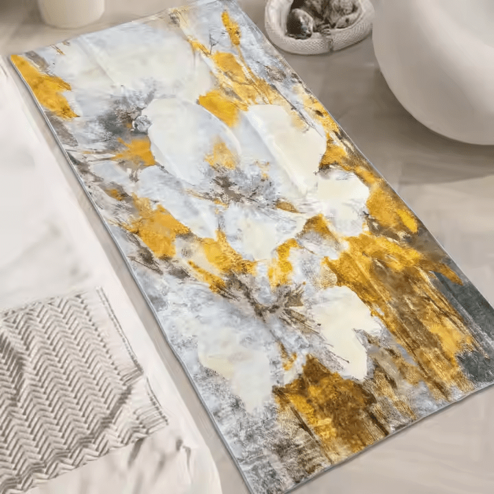 Custom Rugs for Living Room Foldable and Machine Washable Hallway Runner Rugs Soft Morocco Rug Carpet Tapis for Bedroom