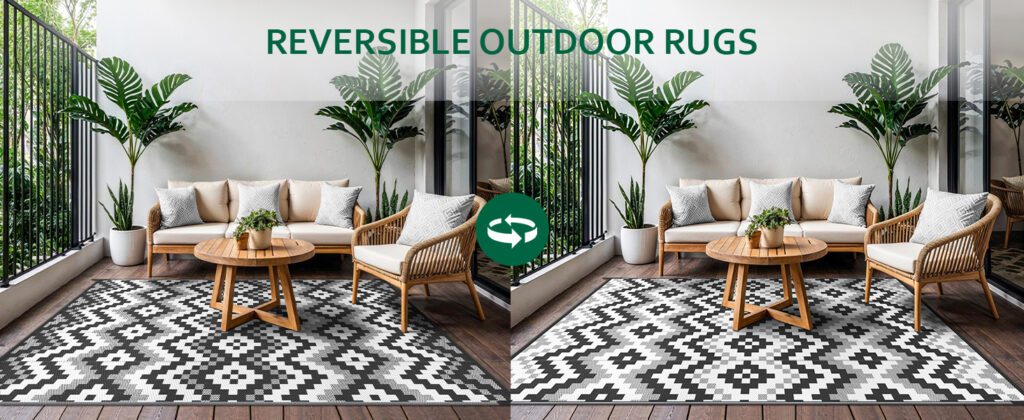 Waterproof Outdoor Rugs | Durable UV Resistant Mats for Patio & Camping