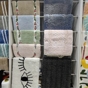 Microfiber Tufted bathroom carpet