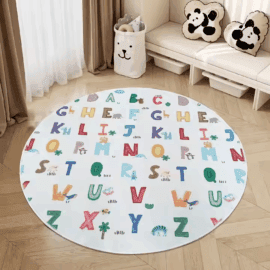 High Quality Chinese Sales Kids Machine Washable Area Rugs Cartoon Floor Mats Kindergarten Carpet