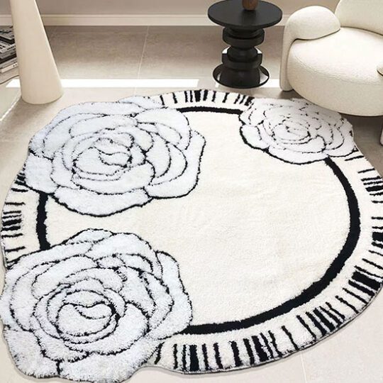 Microfiber Tufted bathroom carpet