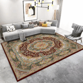 China OEM&ODM Carpet Factory Custom Area Rug Easy to Clean 3D Printed Living Room Carpet-Rug-Mat 100% Polyester Floor Carpet and Rugs