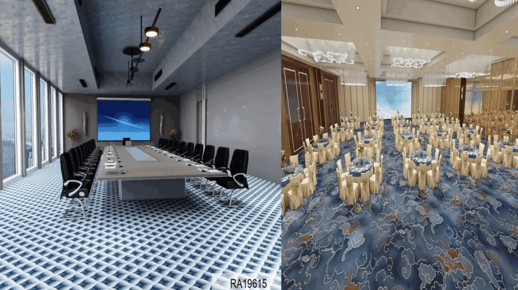 Custom Axminster Modern Design Banquet Hall Carpet Kids Room Carpet Decorative Floor Carpet for Banquet Hall Wall Design