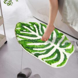 INS Hot Fluffy Bedside Rugs Soft Bedroom Floor Carpets Living Room Rug Green Grass Balcony Floor Mat Doormats Home Decor
