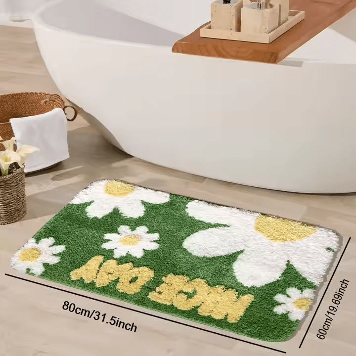 Washable Fruit Printing Cartoon Banana Kids Carpet and Rugs Bathroom Shower Mats Hot Selling in USA