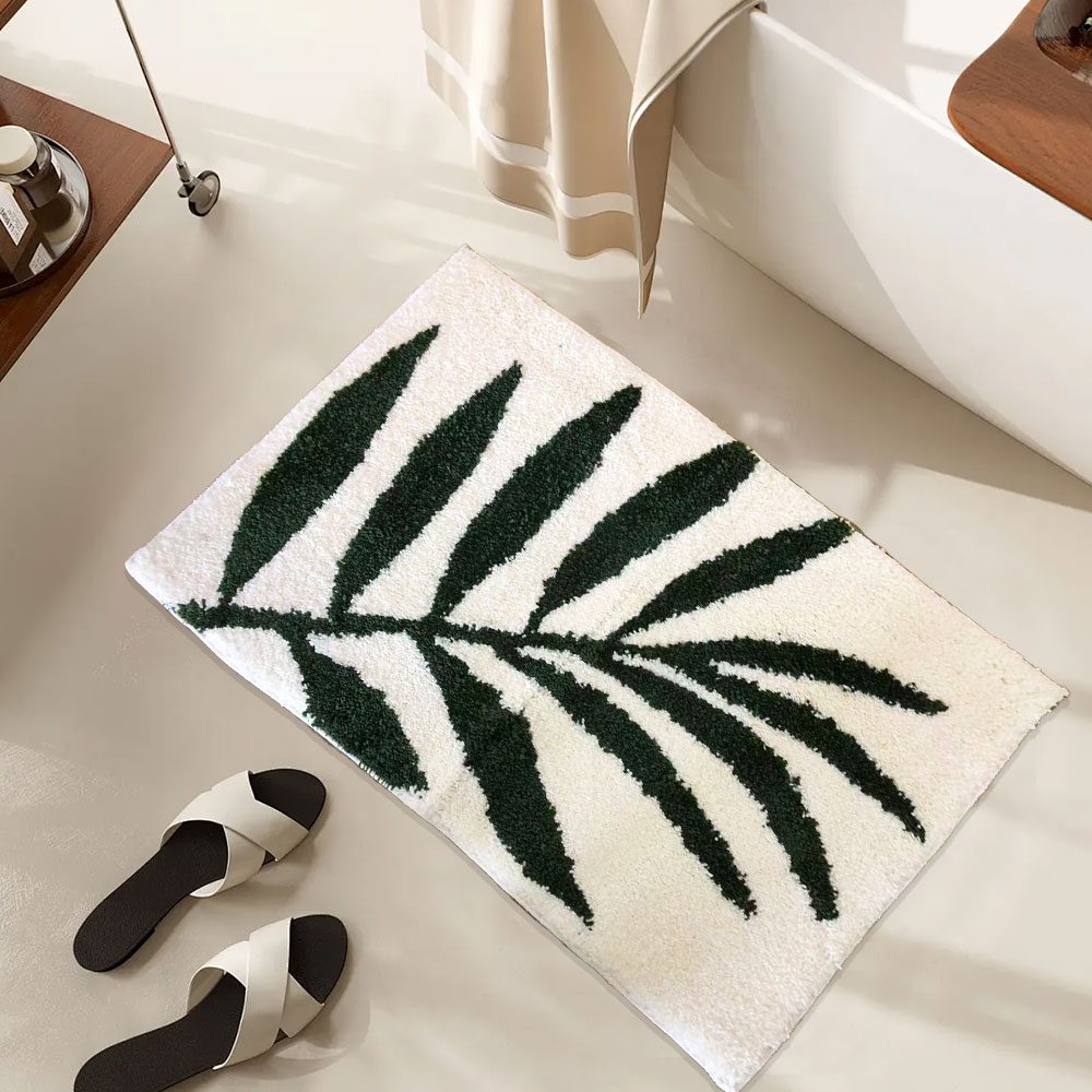 Custom Bedroom Carpet Plush Bedside Rugs Area Rugs for Living Room Printed Black and White Fluffy Carpet