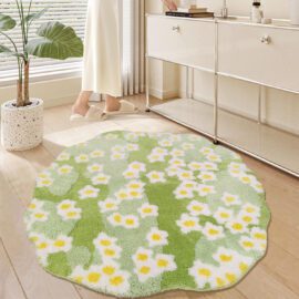 Modern Luxury Irregular Plush Carpet Butterfly Design Bedroom and Living Room Area Rug Cloakroom Coffee Table Blanket