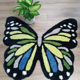 Butterfly Shaped Office Home Carpets and Rugs Fluffy Carpet Luxury Floor Modern Rugs Living Room
