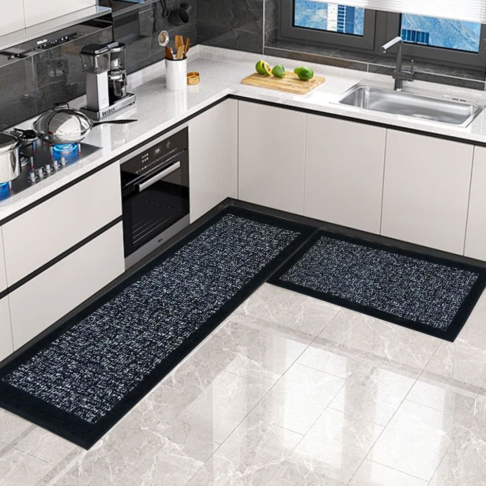 New Rubber Non Slip Kitchen Rugs and Mats Absorbent Long Kitchen Mats